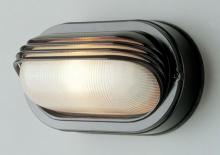  4123 BK - Allegra 8.5-In. Wide Oval Pocket Wall Lantern Light